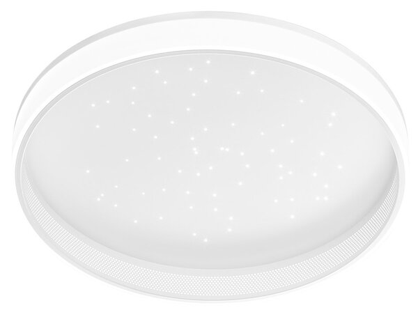FAN LED-WISH-R40 Stropní svítidlo LED WISH bílá 50W 5500lm CCT+DIMM dálk. ovladač 40x9 cm - FANEUROPE