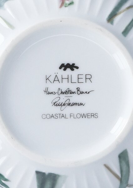 Kähler Design Porcelánová miska Hammershøi Summer - Coastal Flower KD574