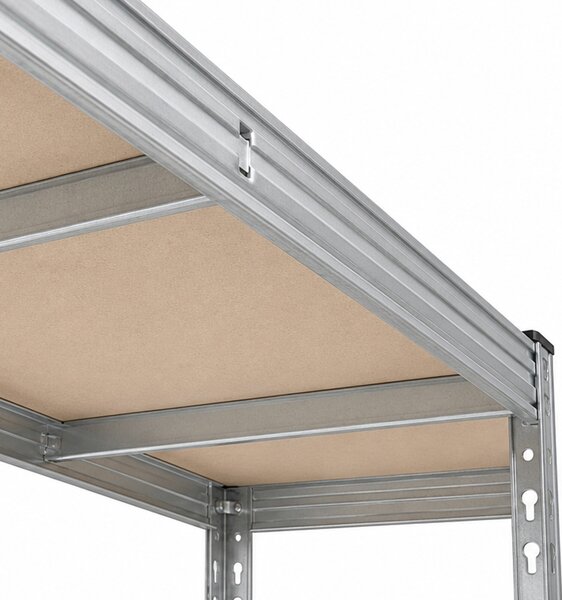 Linder Exclusiv Kovový regál 160x60x180 cm 4 police