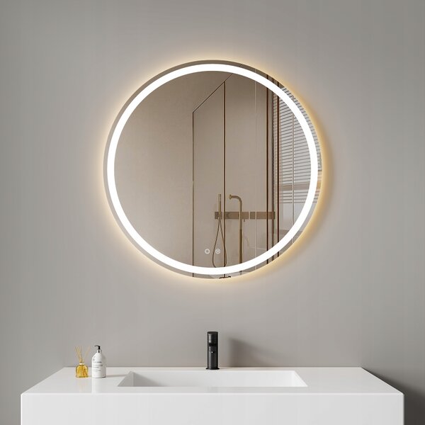 LED zrcadlo kulaté 60 cm