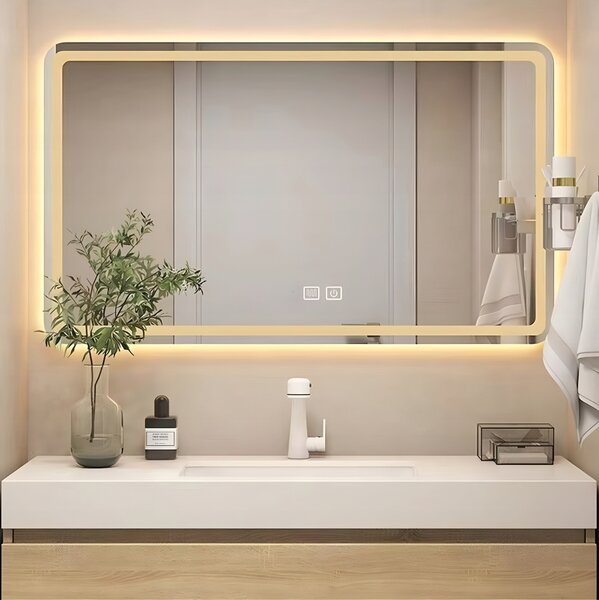 LED zrcadlo 60x80 cm