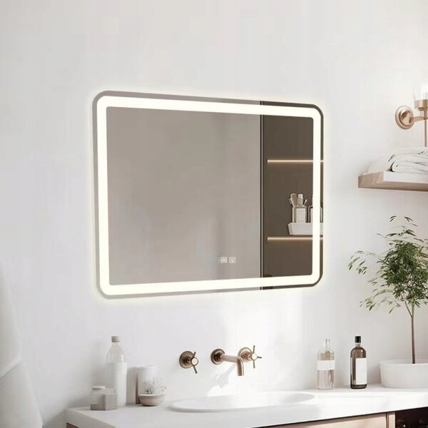 LED zrcadlo 60x80 cm