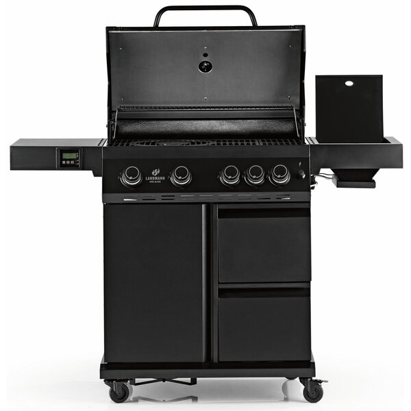 Cool Black maxX PTS 4.1 Plynový gril LANDMANN 15486