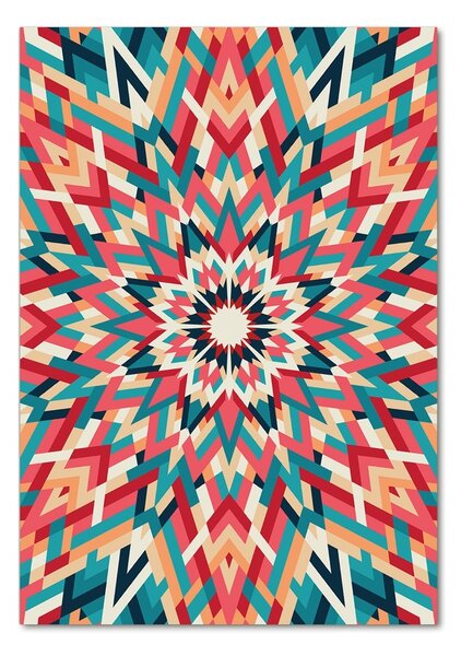 Vertikální Foto obraz sklo tvrzené Kaleidoskop osv-96923575