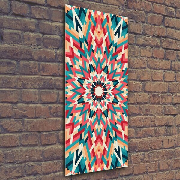 Vertikální Foto obraz sklo tvrzené Kaleidoskop osv-96923575