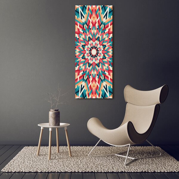 Vertikální Foto obraz sklo tvrzené Kaleidoskop osv-96923575