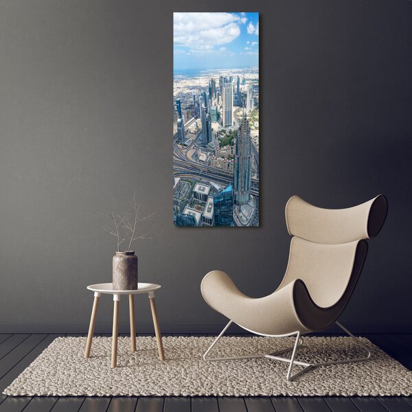 Vertikální Foto obraz canvas Mrakodrapy ocv-97042668