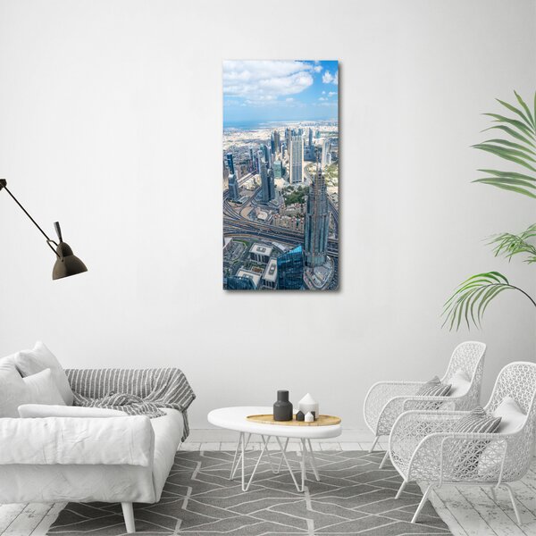 Vertikální Foto obraz canvas Mrakodrapy ocv-97042668