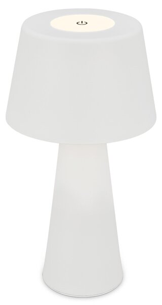 BRILO 7437016 LED nabíjecí stolní lampa pr.16,5 cm 3,5W 400lm bílé - BRILO