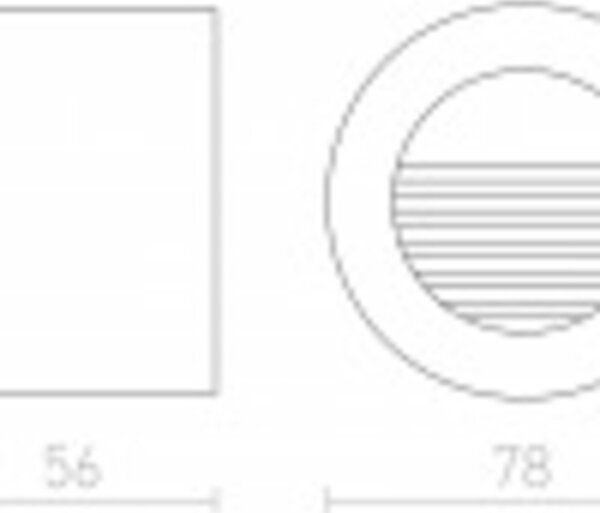 RED - DESIGN RENDL RENDL MARCO zápustná bílá 230V LED 3W IP54 3000K R12024