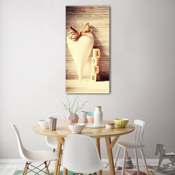 Vertikální Moderní skleněný obraz z fotografie Láska osv-98523740