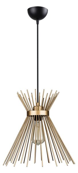 Kovové závěsné svítidlo ve zlaté barvě Izmir – Squid Lighting