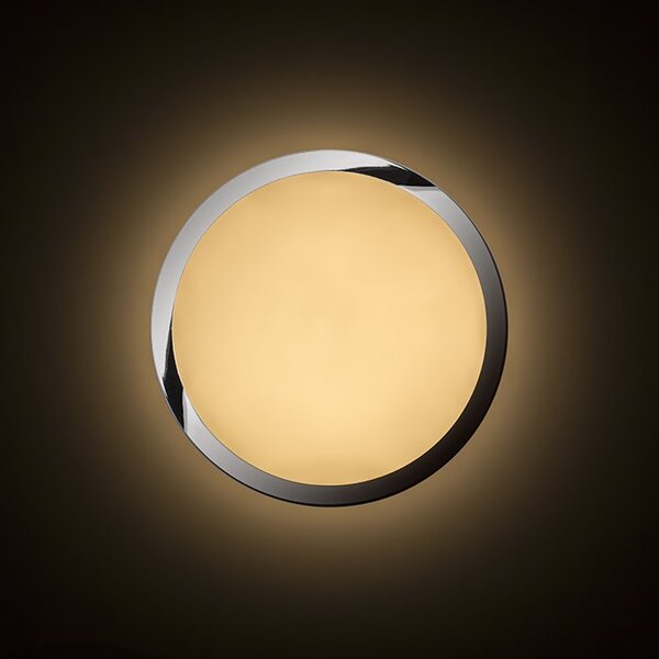 BALLA stropní chrom 230V LED 24W IP44 3000K - RED - DESIGN RENDL