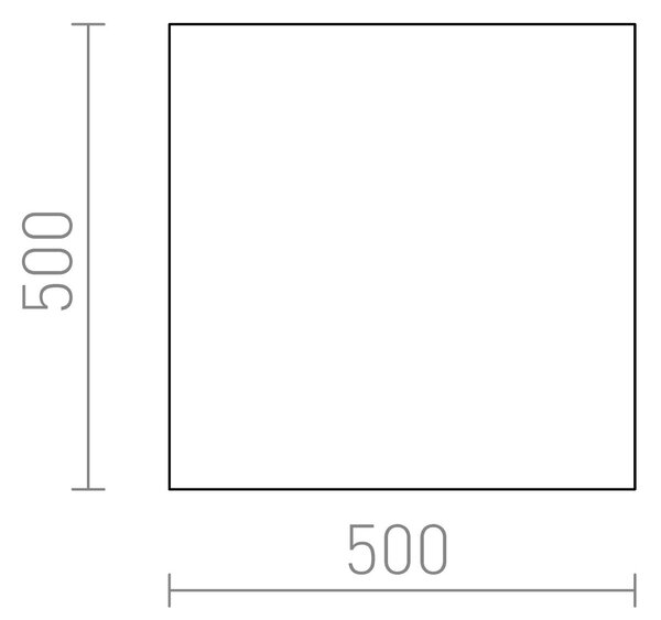 RED G11871 DIFFUSER SQ 50 PMMA (starý kód: R11871) - RED - DESIGN RENDL