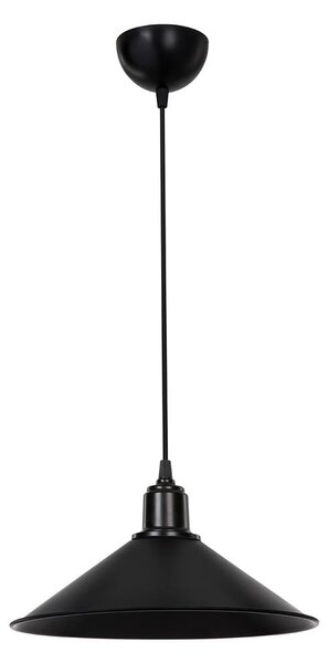 Černé kovové stropní svítidlo ø 30 cm – Squid Lighting