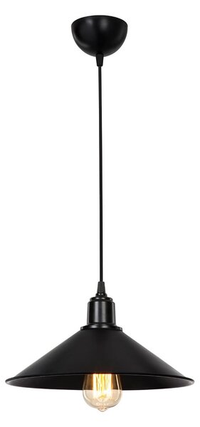 Černé kovové stropní svítidlo ø 30 cm – Squid Lighting