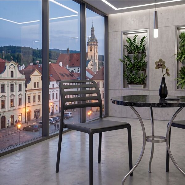 Nardi Plastová židle COSTA Odstín: Antracite