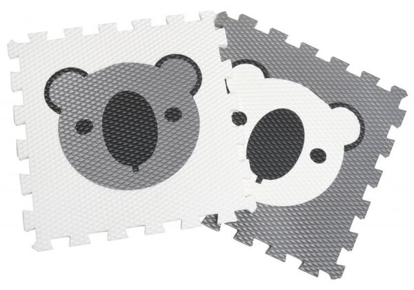 Vylen Pěnové podlahové puzzle Minideckfloor Koala Bílá 340 x 340 mm