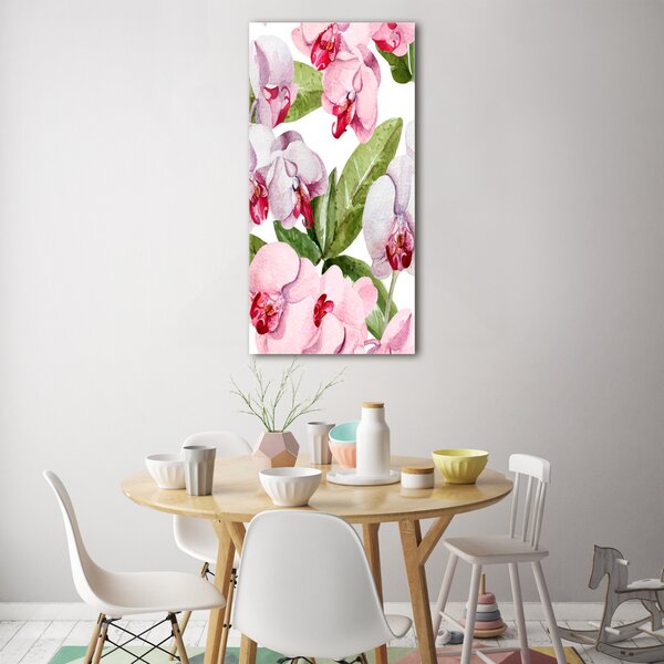 Vertikální Foto-obrah sklo tvrzené Orchidej osv-98952398