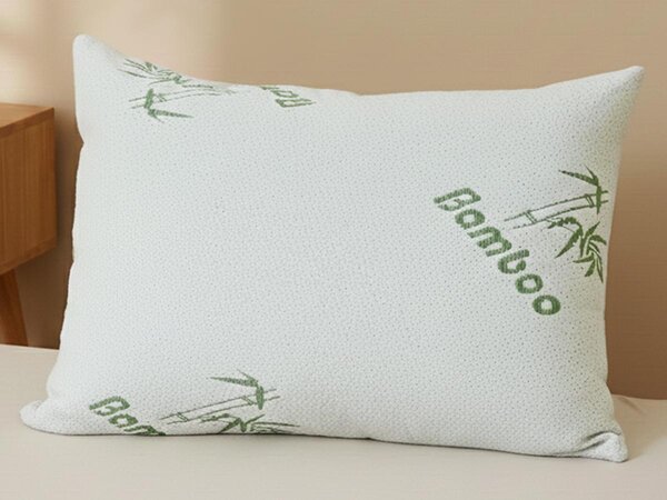 XPOSE® Bambusový polštář s paměťovou pěnou PREMIUM 40x60 cm