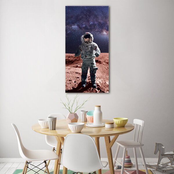 Vertikální Foto obraz sklo tvrzené Astronauta osv-99633895