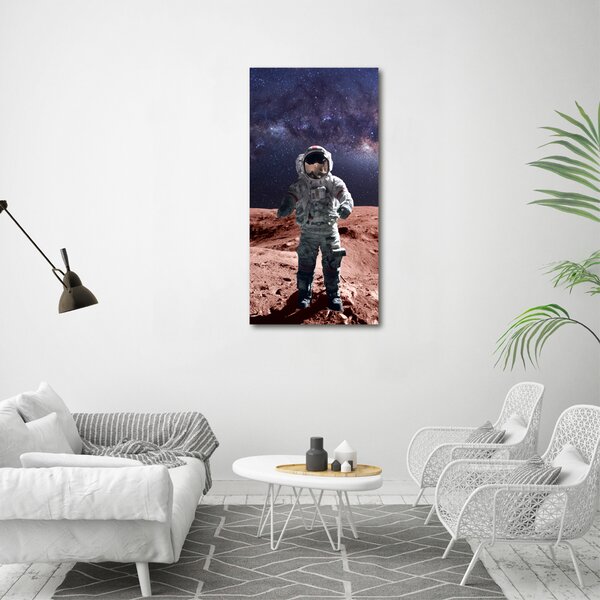 Vertikální Vertikální Foto obraz na plátně do obýváku Astronauta ocv-99633895