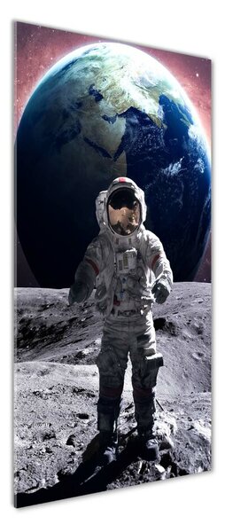 Vertikální Foto obraz sklo tvrzené Astronauta osv-99634012