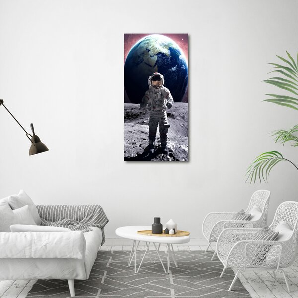 Vertikální Vertikální Foto obraz na plátně do obýváku Astronauta ocv-99634012