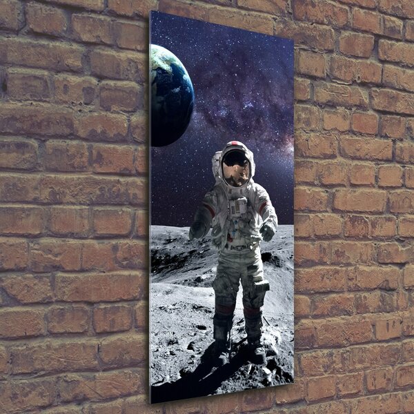 Vertikální Foto obraz sklo tvrzené Astronauta osv-99633900