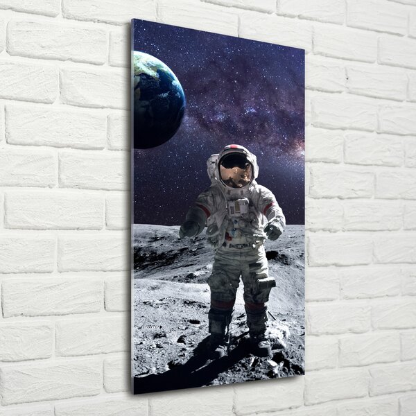 Vertikální Foto obraz sklo tvrzené Astronauta osv-99633900