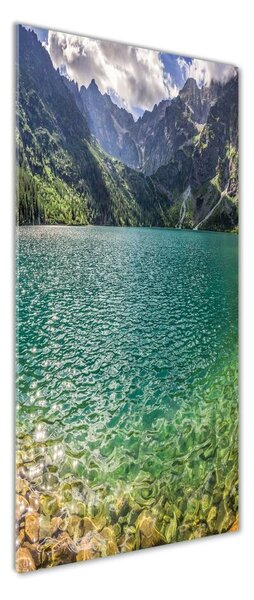 Vertikální Foto obraz skleněný svislý Jezero v horách osv-99700866