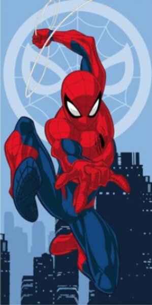 Jerry Fabrics Dětská osuška s potiskem - Spiderman | 70 x 140 cm