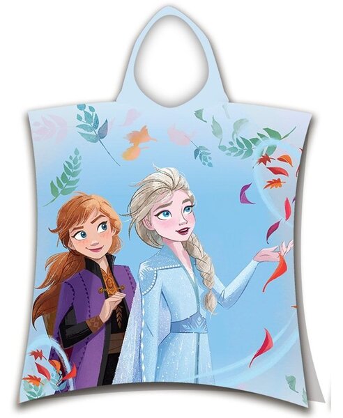 Jerry Fabrics Dětská pončo osuška - Lilo a Stitch - modrá