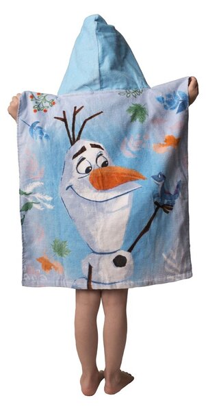 Jerry Fabrics Dětská pončo osuška - Lilo a Stitch - modrá