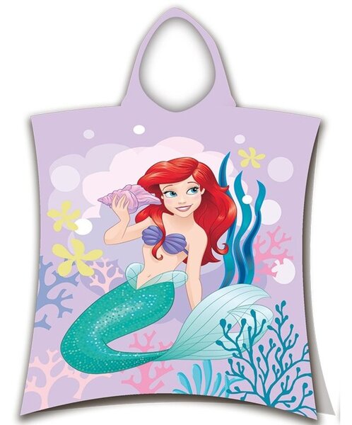Jerry Fabrics Dětská pončo osuška - Lilo a Stitch - modrá