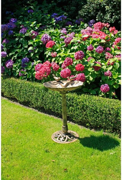 Hnědé zahradní pítko pro ptactvo Garden Pleasure