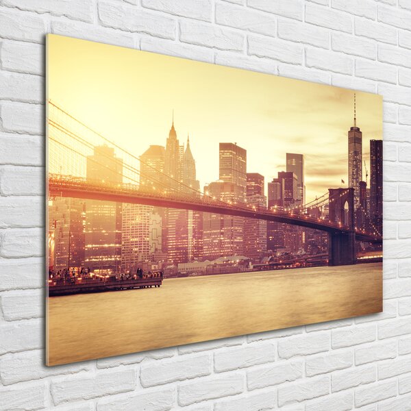 Foto-obrah sklo tvrzené Manhattan New York osh-100207624