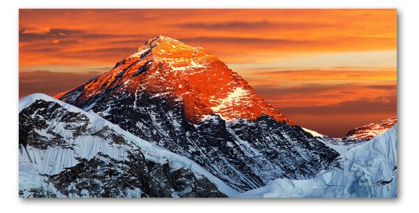 Foto obraz sklo tvrzené Vrchol Everest osh-100477550