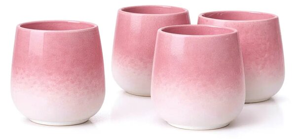 Japonská keramická sada šálků "Sakura", 4ks, Goodwei