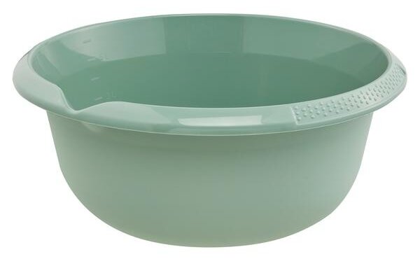 MISKA KULATÁ S VÝLEVKOU 32X13CM, 6L,SEV.ZELENÁ