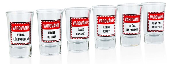 Toro Dárková sada panáků 6x40ml varování