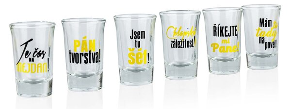 Toro Dárková sada panáků 6x40ml chlapská záležitost