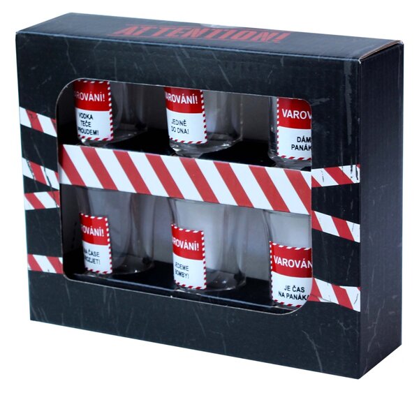 Toro Dárková sada panáků 6x40ml varování