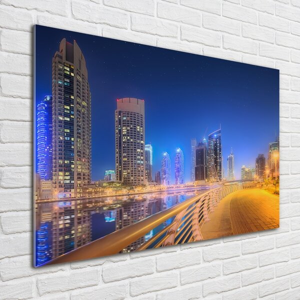 Foto obraz sklo tvrzené Dubai osh-101153393