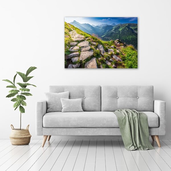 Foto obraz canvas Východ slunde Tatry oc-101364887