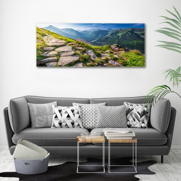 Foto obraz canvas Východ slunde Tatry oc-101364887