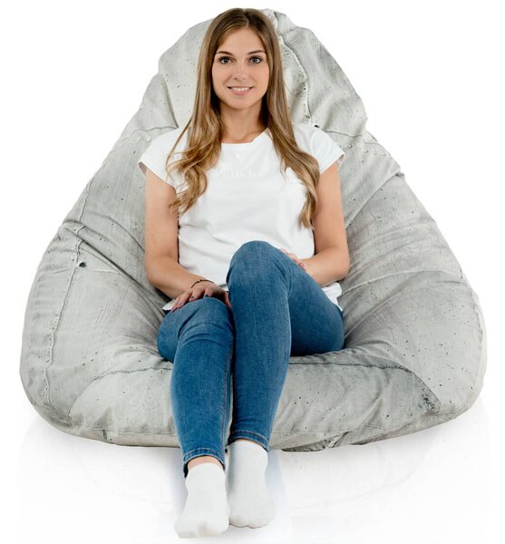 Designový sedací vak Primabag Glamour design industrial
