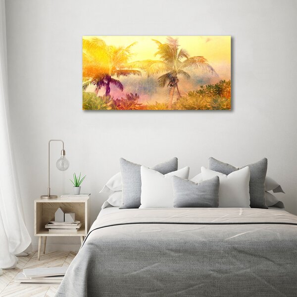 Foto obraz canvas Barevné palmy oc-101481488