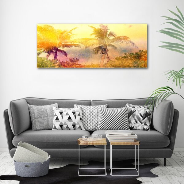 Foto obraz canvas Barevné palmy oc-101481488