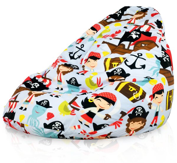 Designový sedací vak Primabag Glamour design piráti